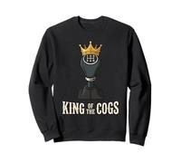 King of the Cogs Manual Transmission Gear Shifter Sweatshirt