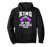 King Of The Color Guard Team Flag Team Pullover Hoodie