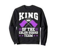 King Of The Color Guard Team Flag Team Sweatshirt