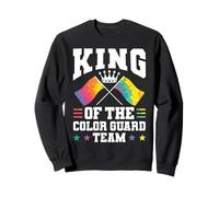 King Of The Color Guard Team Flag Team Sweatshirt