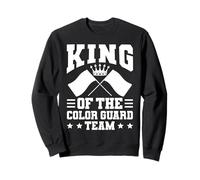 King Of The Color Guard Team Flag Team Sweatshirt