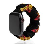 King Of The Corn Fashion Scrunchie Watch Strap Compatible with IWatch Series 1 2 3 4 5 6 Elastic Replacement Band