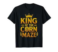 King Of The Corn Maze Fall Festival Crown T-Shirt