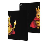 King Of The Corn Printed Tablet Cases Compatible with iPad Series Slim Trifold Stand Protective Cover