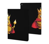 King Of The Corn Printed Tablet Cases Compatible with iPad Series Slim Trifold Stand Protective Cover