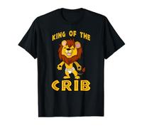 King of THE Crib Baby Lion in Diaper Value Graphic T-Shirt