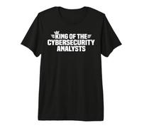 King of the Cybersecurity Analysts Premium T-Shirt