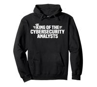 King of the Cybersecurity Analysts Pullover Hoodie