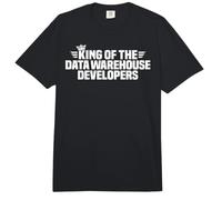 King of the Data Warehouse Developers Comfort Colors Adult Heavyweight T-Shirt