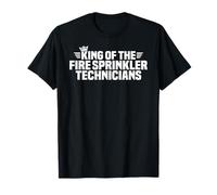 King of the Fire Sprinkler Technicians T-Shirt