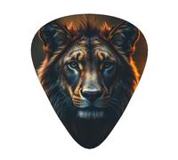 King of the Forest Printed pick set - 12 pieces, thin, medium and thick guitar picks, suitable for guitar, bass, electric guitar and ukulele