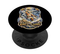 King of the Gods Greek Mythology PopSockets Adhesive PopGrip