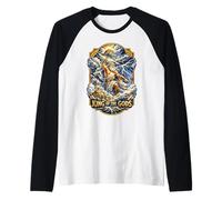 King of the Gods Greek Mythology Raglan Baseball Tee