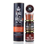 King of the Grill BBQ Rub & Sauce Gift Tube | The Smokey Carter