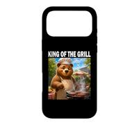 King of the Grill Funny Barbecue Chef Grilling Shirt Case for iPhone 17 Pro Max