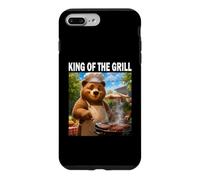 King of the Grill Funny Barbecue Chef Grilling Shirt Case for iPhone 7 Plus/8 Plus