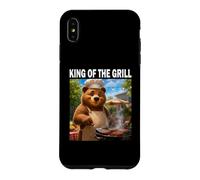 King of the Grill Funny Barbecue Chef Grilling Shirt Case for iPhone XS Max