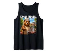 King of the Grill Funny Barbecue Chef Grilling Shirt Tank Top
