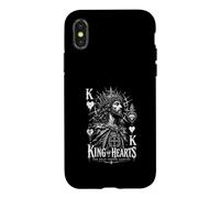 King of the Hearts Love Rules Through Sacrifice Case for iPhone X/XS