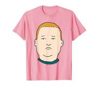 King of The Hill Bobby Hill Simple Portrait T-Shirt, Men, Pink, Small