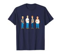 King of the Hill Four Guys in the Alley Cartoon T-Shirt