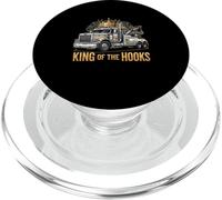King Of The Hooks Tow Truck Driver Heavy Duty PopSockets PopGrip for MagSafe