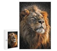 King of The Jungle Lion -1 Puzzle 1000 Teile Schwer Puzzle Spielzeug Lernspiel Impossible Herausforderungsspielzeug Für Erwachsene Kinder 1000 PCS