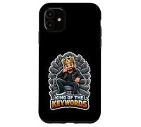 King Of The Keywords Funny SEO Marketer Men Case for iPhone 11