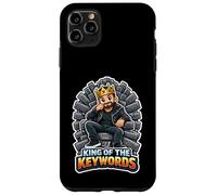 King Of The Keywords Funny SEO Marketer Men Case for iPhone 11 Pro Max
