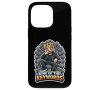 King Of The Keywords Funny SEO Marketer Men Case for iPhone 13 Pro