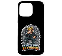 King Of The Keywords Funny SEO Marketer Men Case for iPhone 15 Pro Max
