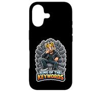 King Of The Keywords Funny SEO Marketer Men Case for iPhone 17