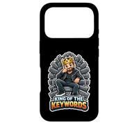 King Of The Keywords Funny SEO Marketer Men Case for iPhone 17 Pro