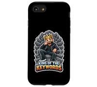 King Of The Keywords Funny SEO Marketer Men Case for iPhone SE (2020) / 7/8