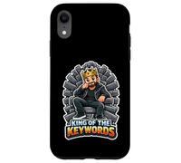 King Of The Keywords Funny SEO Marketer Men Case for iPhone XR