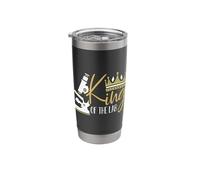 King of The Lab Medical Technologist Science Lab Technician Stainless Steel Insulated Tumbler