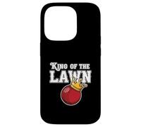 King Of The Lawn Croquet Player Crown Case for iPhone 14 Pro