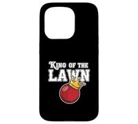 King Of The Lawn Croquet Player Crown Case for iPhone 15 Pro