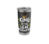 King of The Leaf Blowers Autumn Leaf Blower Stainless Steel Insulated Tumbler