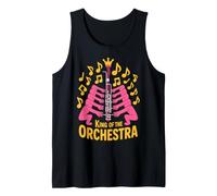 King of the Orchestra Crowned Woodwind Design Tank Top