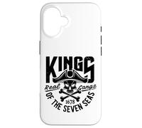 King of the Seven Seas Wild Abstract Skull Real Gangs Case for iPhone 16