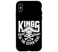 King of the Seven Seas Wild Abstract Skull Real Gangs Case for iPhone X/XS