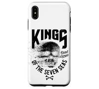 King of the Seven Seas Wild Abstract Skull Real Gangs Case for iPhone XS Max