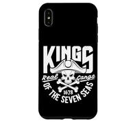King of the Seven Seas Wild Abstract Skull Real Gangs Case for iPhone XS Max
