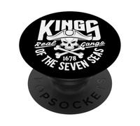 King of the Seven Seas Wild Abstract Skull Real Gangs PopSockets Adhesive PopGrip
