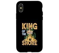 King Of The Shore Beach Sand Castle Sculptor Champion Case for iPhone X/XS