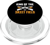King Of The Skeet Field Trap Shooting Clay PopSockets PopGrip for MagSafe