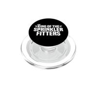 King of the Sprinkler Fitters PopSockets PopGrip for MagSafe
