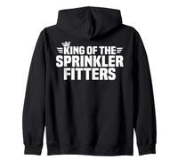 King of the Sprinkler Fitters Zip Hoodie