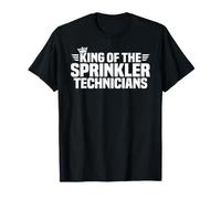 King of the Sprinkler Technicians T-Shirt